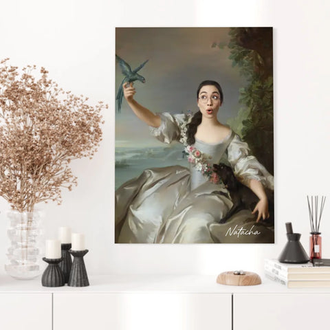 Tableau Personnalisé Portrait de Femme Mathilde de Canisy, Marquise d'Antin