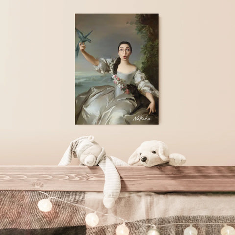 Tableau Personnalisé Portrait de Femme Mathilde de Canisy, Marquise d'Antin
