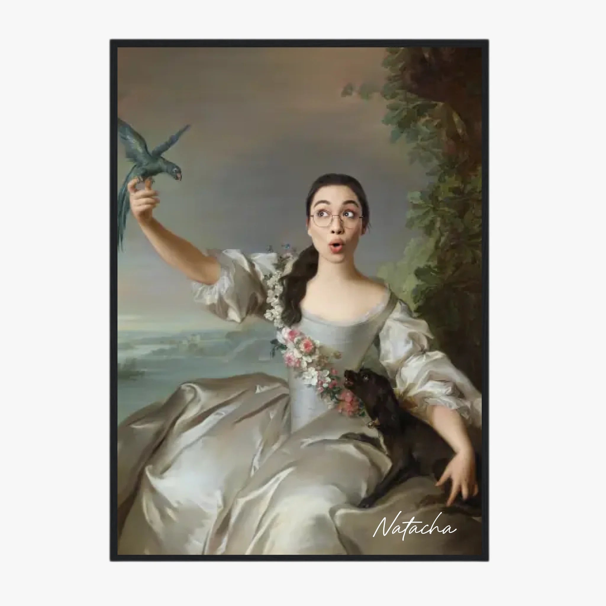 Tableau Personnalisé Portrait de Femme Mathilde de Canisy, Marquise d'Antin