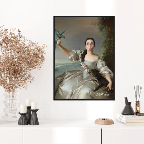 Tableau Personnalisé Portrait de Femme Mathilde de Canisy, Marquise d'Antin