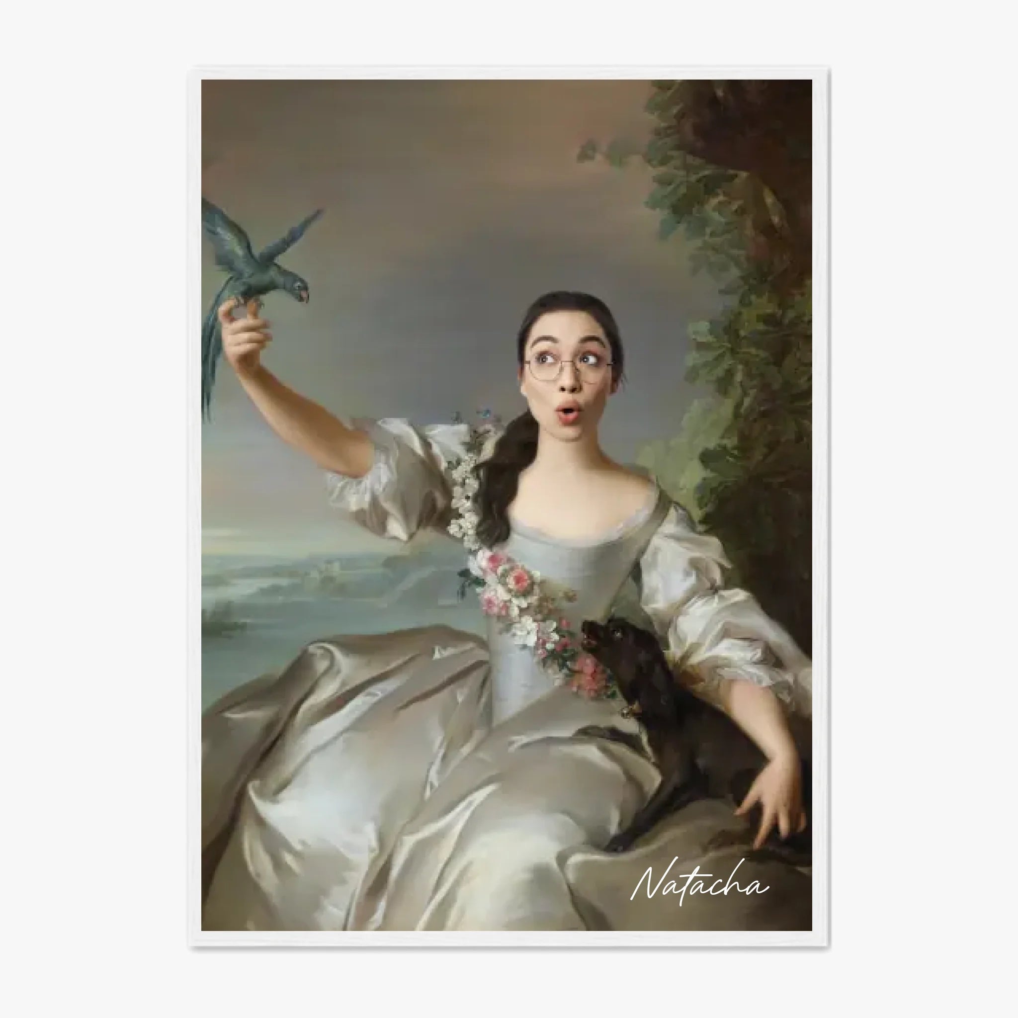 Tableau Personnalisé Portrait de Femme Mathilde de Canisy, Marquise d'Antin
