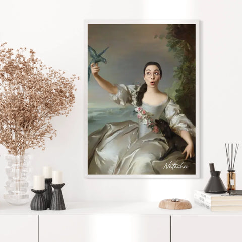 Tableau Personnalisé Portrait de Femme Mathilde de Canisy, Marquise d'Antin