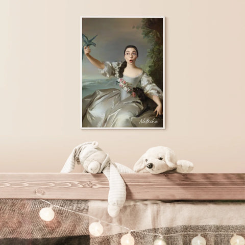 Tableau Personnalisé Portrait de Femme Mathilde de Canisy, Marquise d'Antin