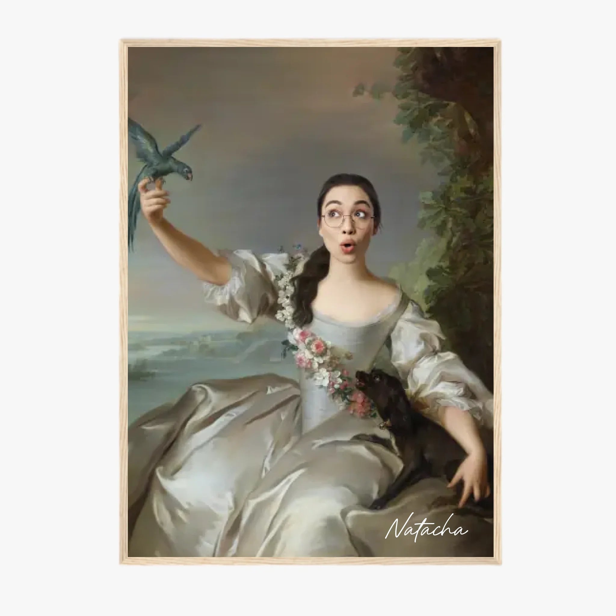 Tableau Personnalisé Portrait de Femme Mathilde de Canisy, Marquise d'Antin