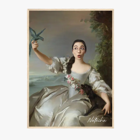 Tableau Personnalisé Portrait de Femme Mathilde de Canisy, Marquise d'Antin