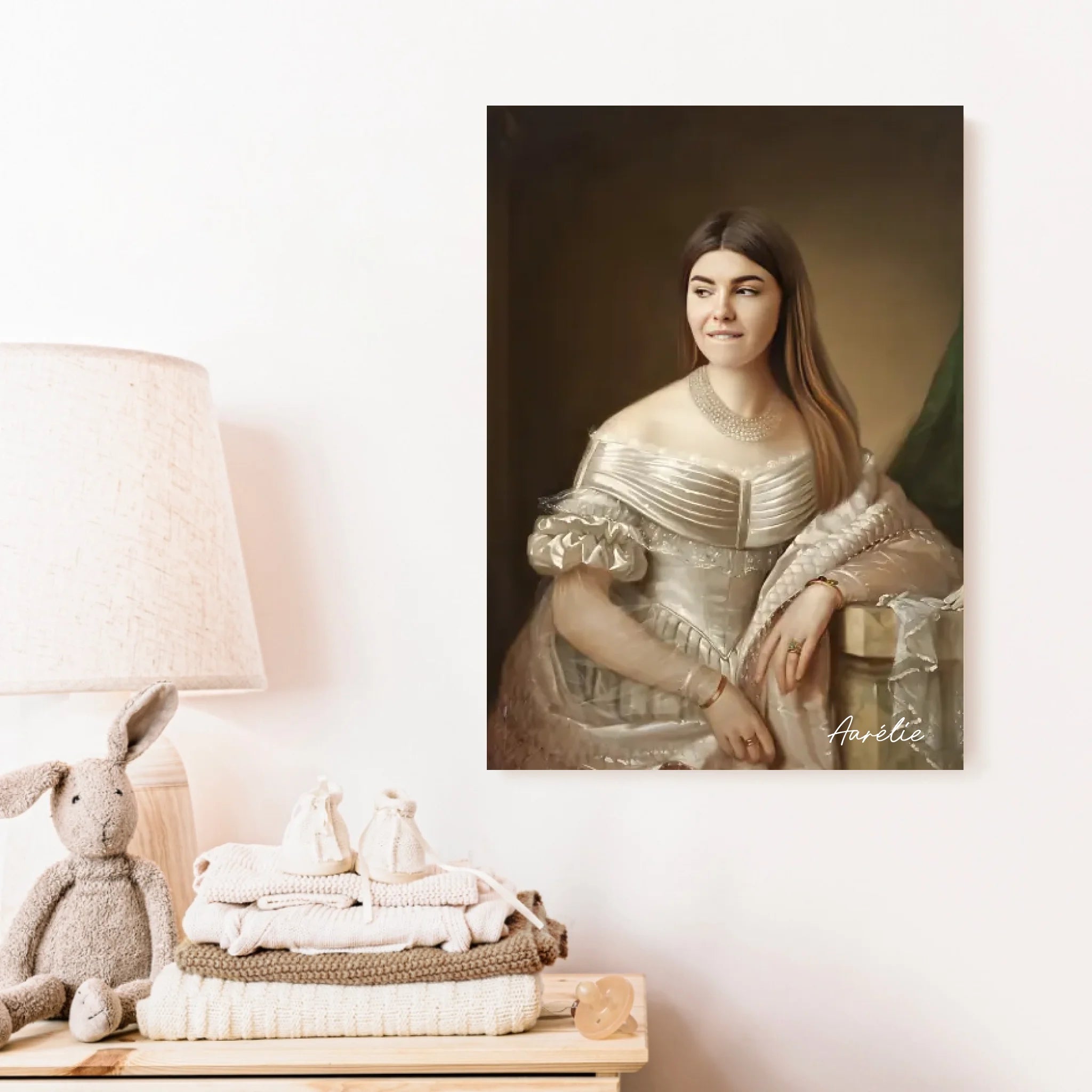 Tableau Personnalisé Portrait de Femme Marie-Christine de Savoie
