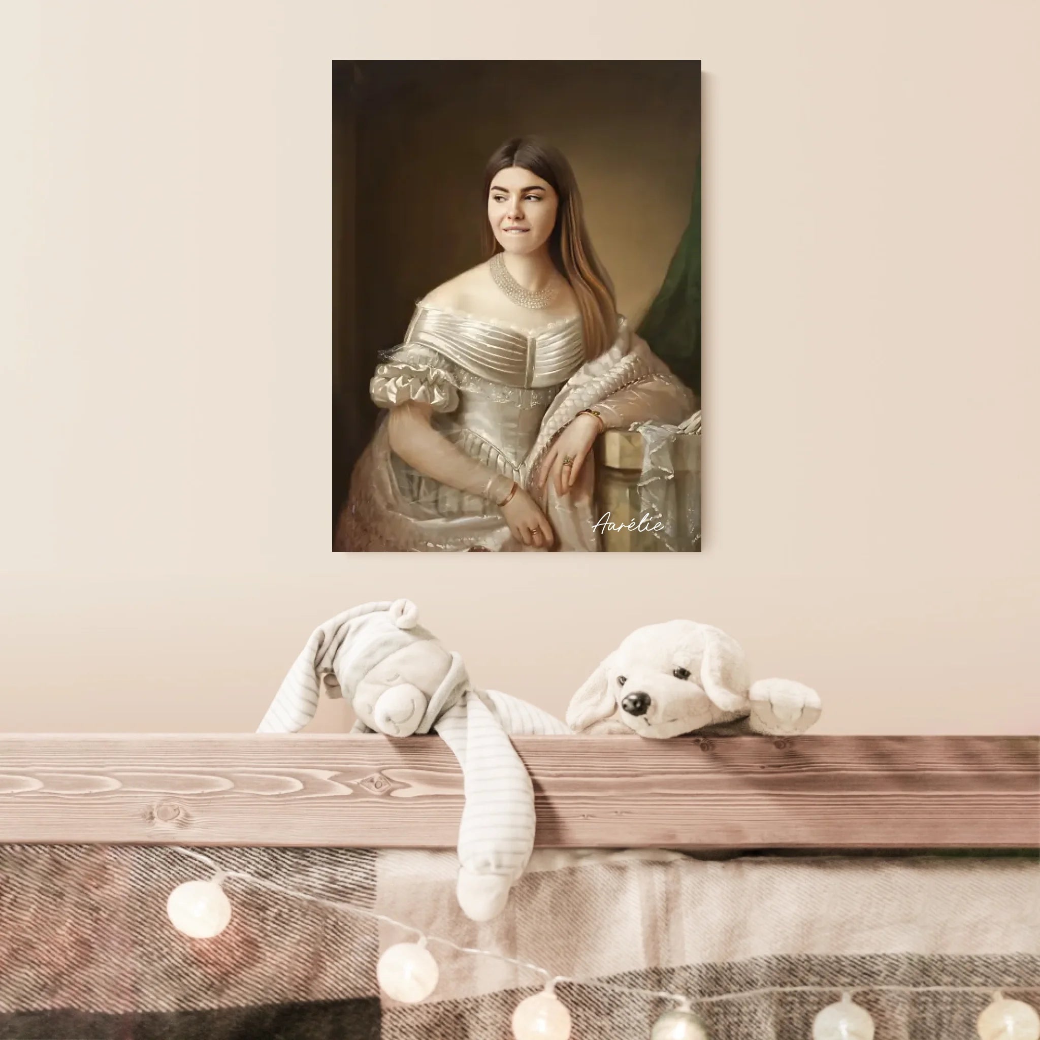 Tableau Personnalisé Portrait de Femme Marie-Christine de Savoie