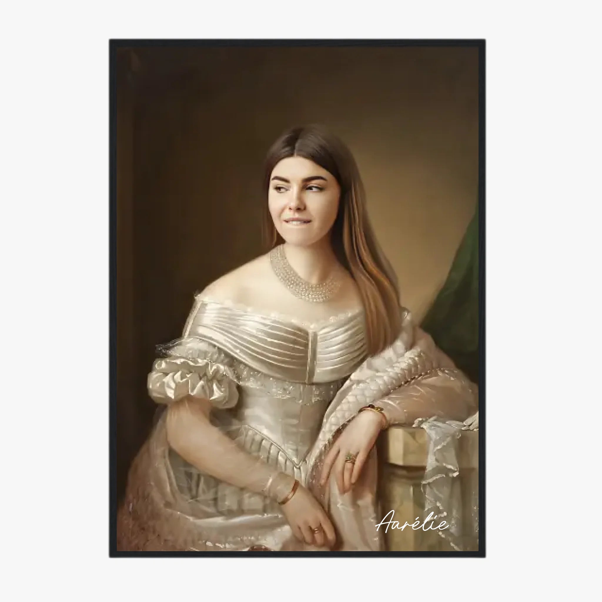 Tableau Personnalisé Portrait de Femme Marie-Christine de Savoie