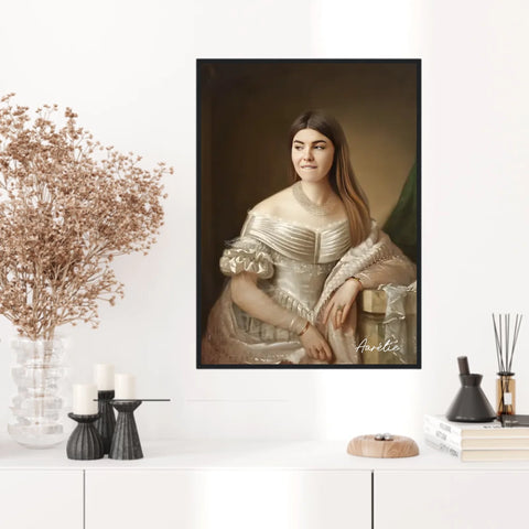 Tableau Personnalisé Portrait de Femme Marie-Christine de Savoie