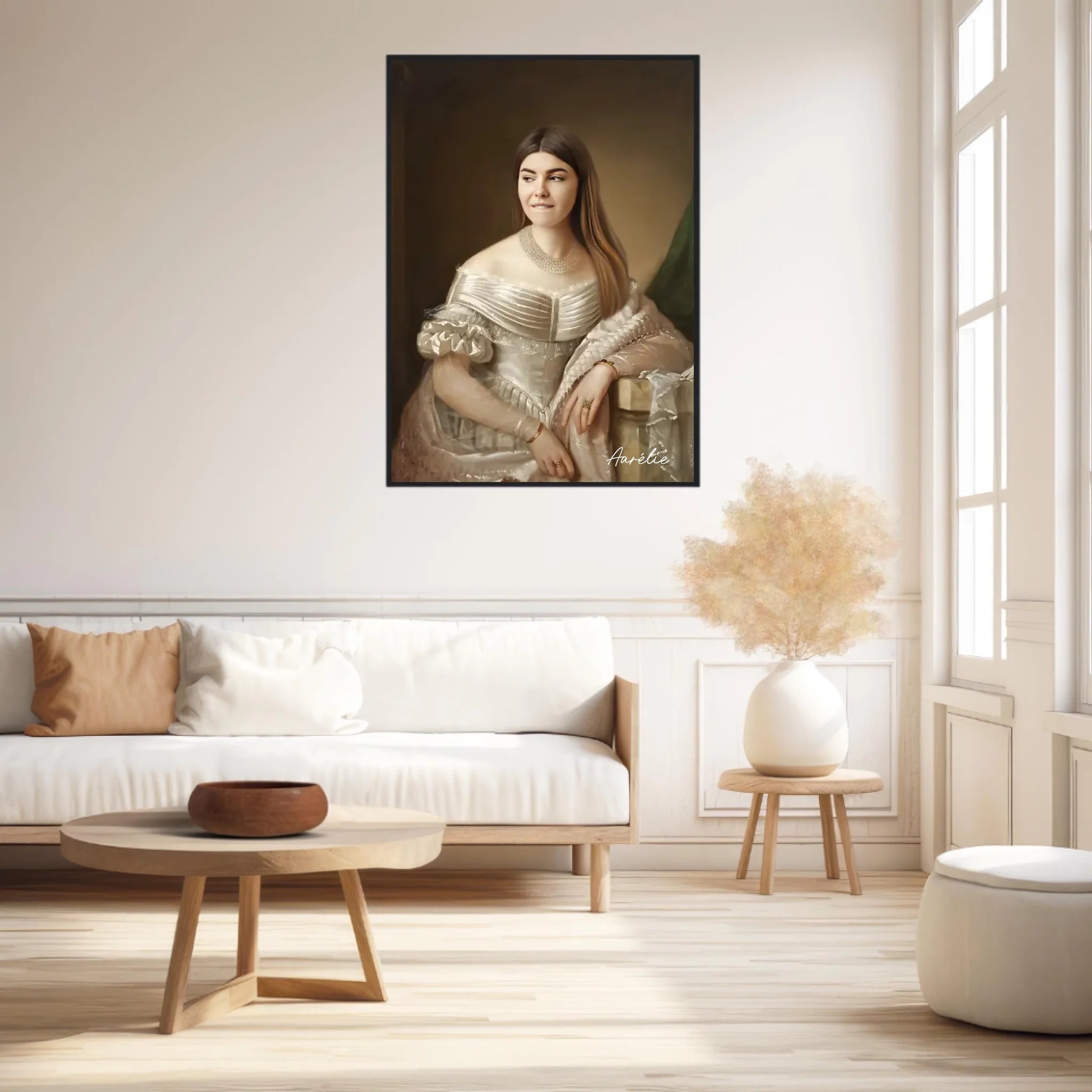 Tableau Personnalisé Portrait de Femme Marie-Christine de Savoie
