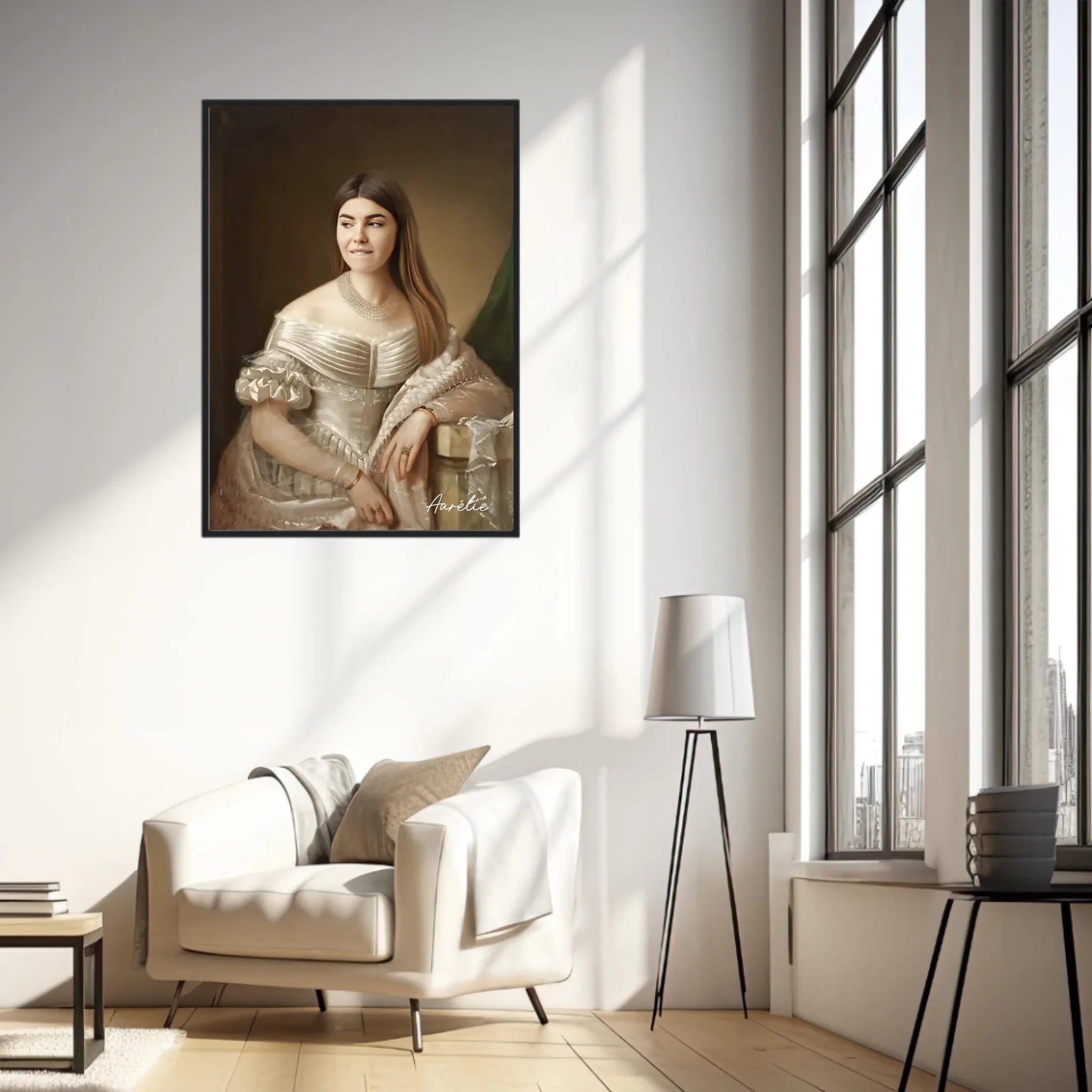 Tableau Personnalisé Portrait de Femme Marie-Christine de Savoie