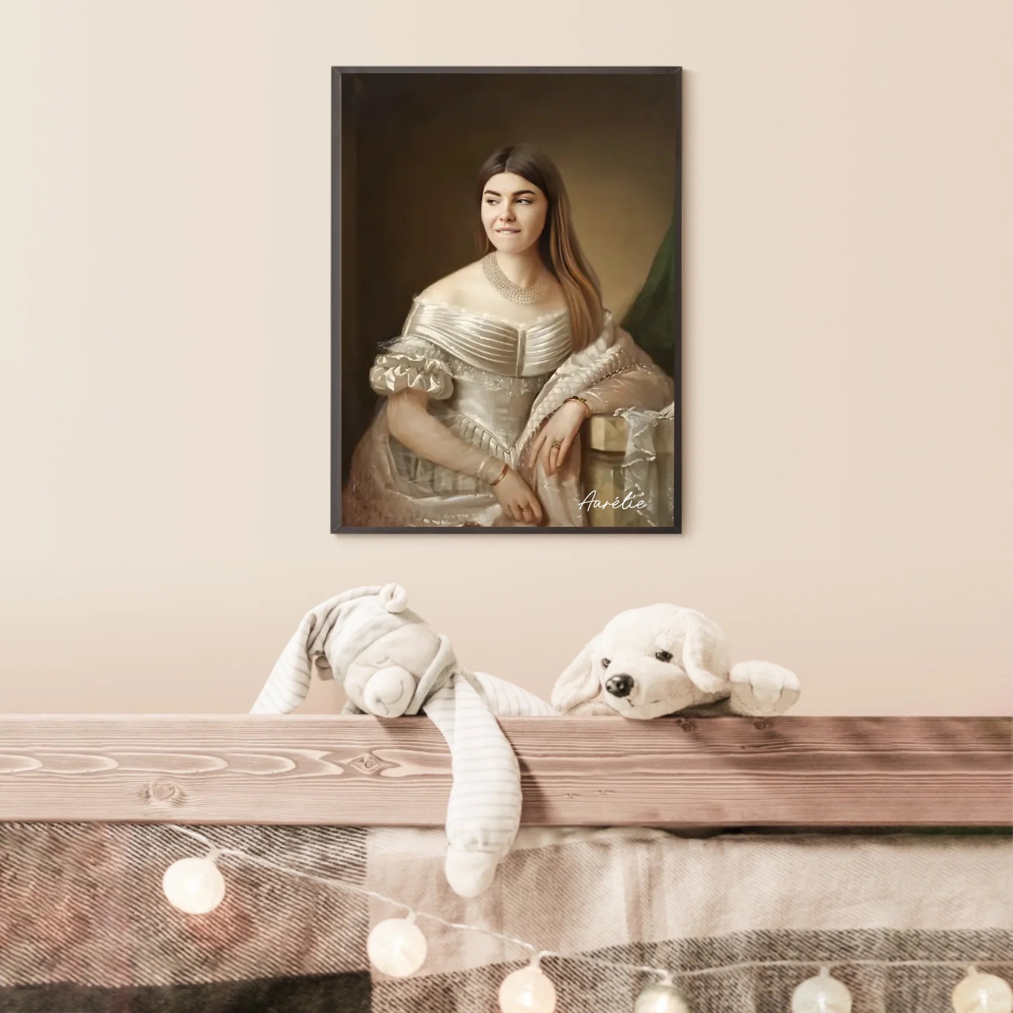 Tableau Personnalisé Portrait de Femme Marie-Christine de Savoie