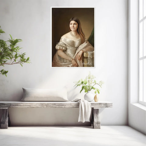 Tableau Personnalisé Portrait de Femme Marie-Christine de Savoie