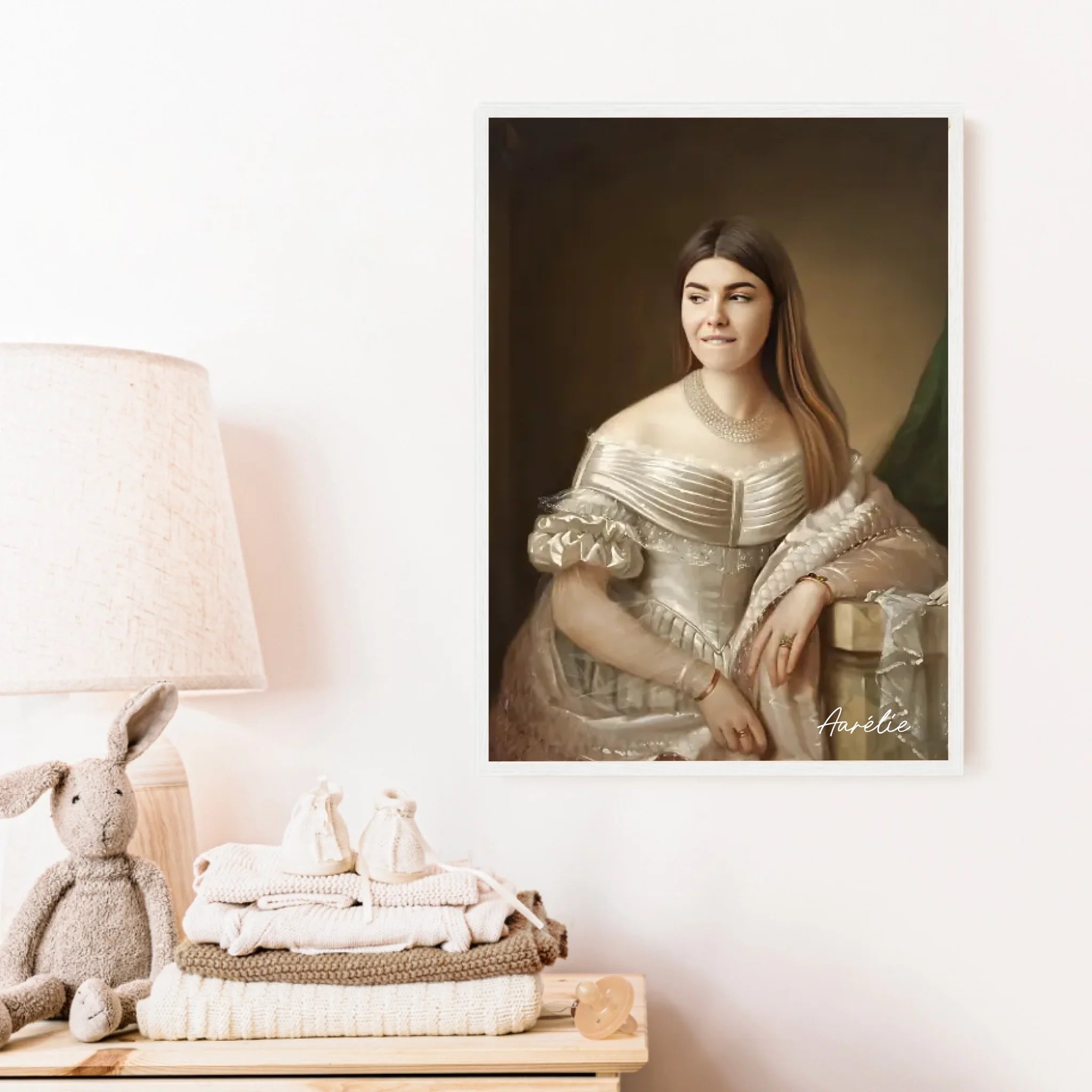 Tableau Personnalisé Portrait de Femme Marie-Christine de Savoie