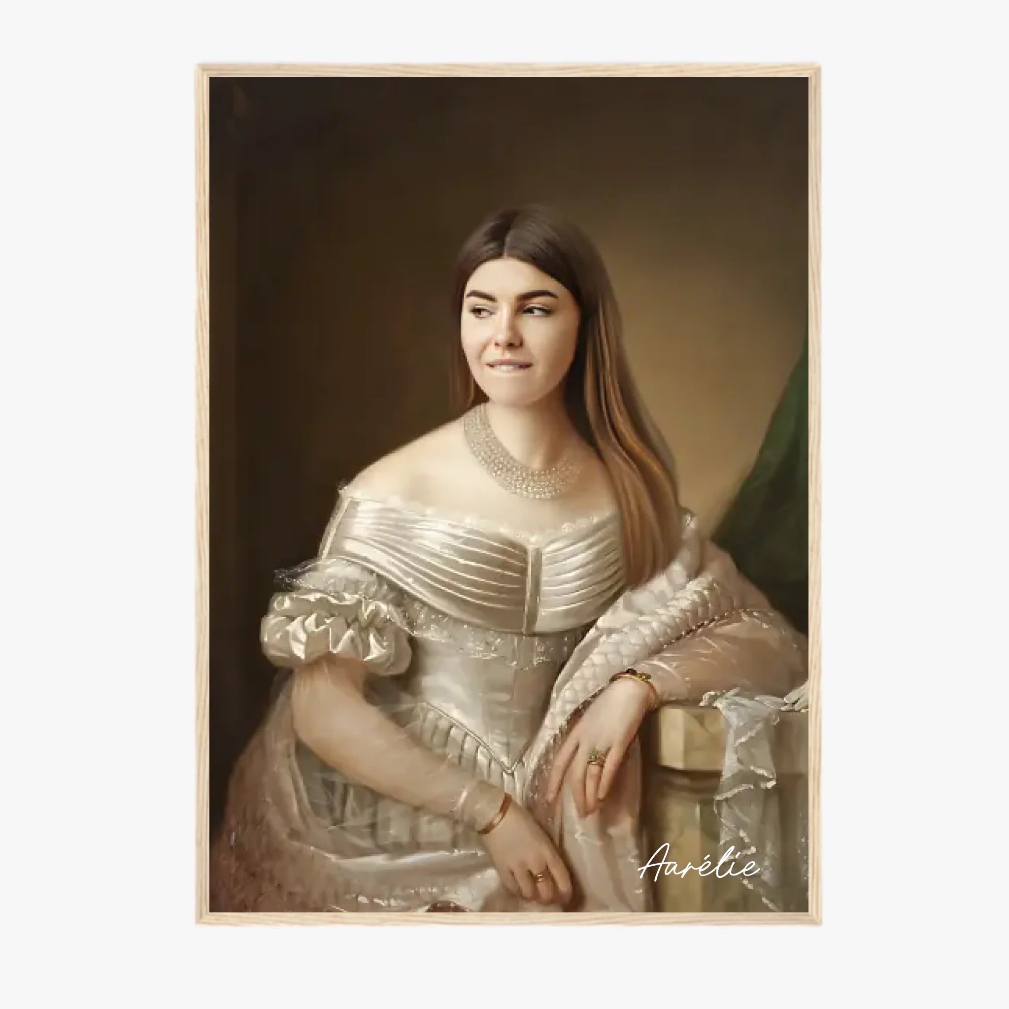 Tableau Personnalisé Portrait de Femme Marie-Christine de Savoie