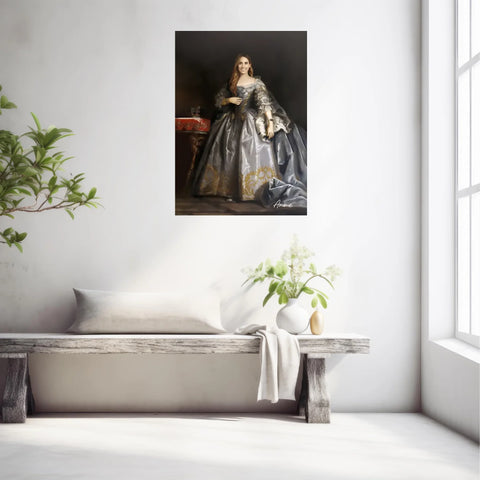 Tableau Personnalisé Portrait de Femme Anne de Hanovre