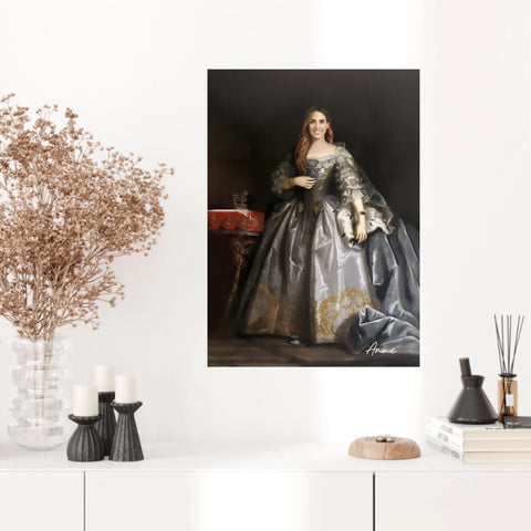Tableau Personnalisé Portrait de Femme Anne de Hanovre