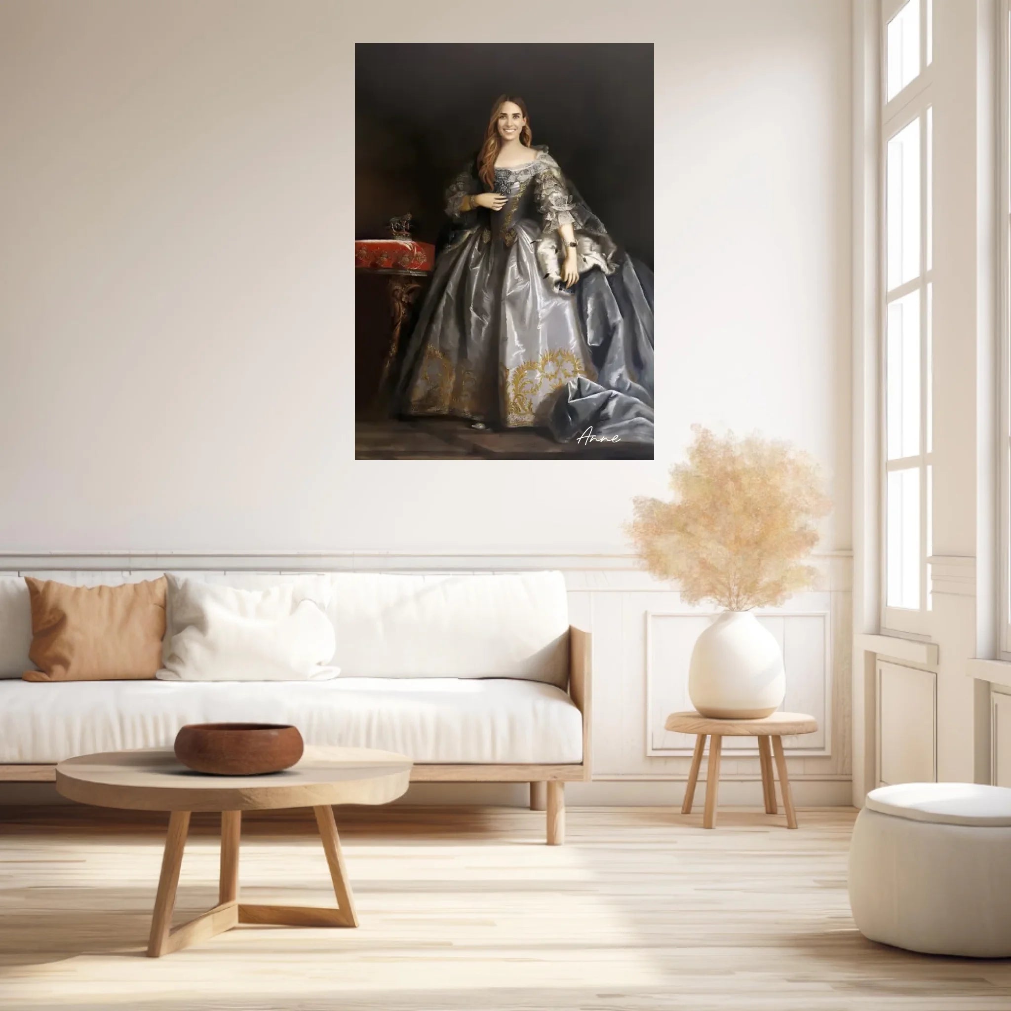 Tableau Personnalisé Portrait de Femme Anne de Hanovre
