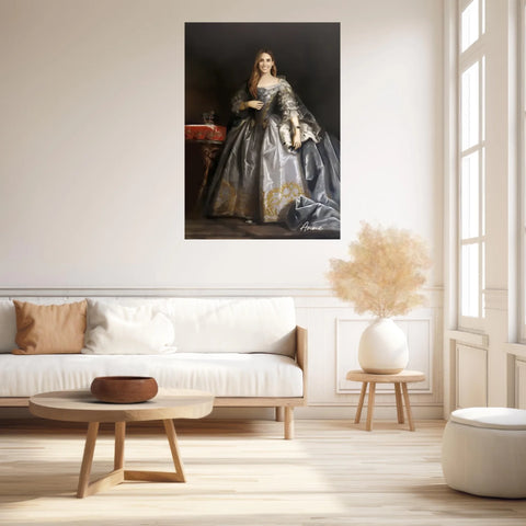 Tableau Personnalisé Portrait de Femme Anne de Hanovre