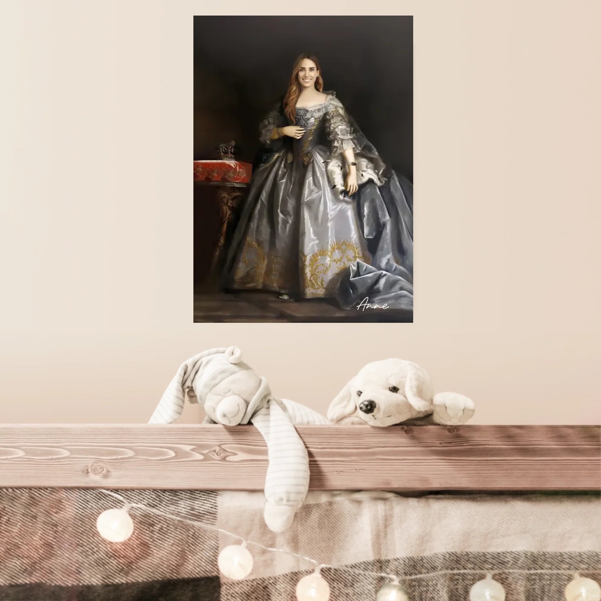 Tableau Personnalisé Portrait de Femme Anne de Hanovre