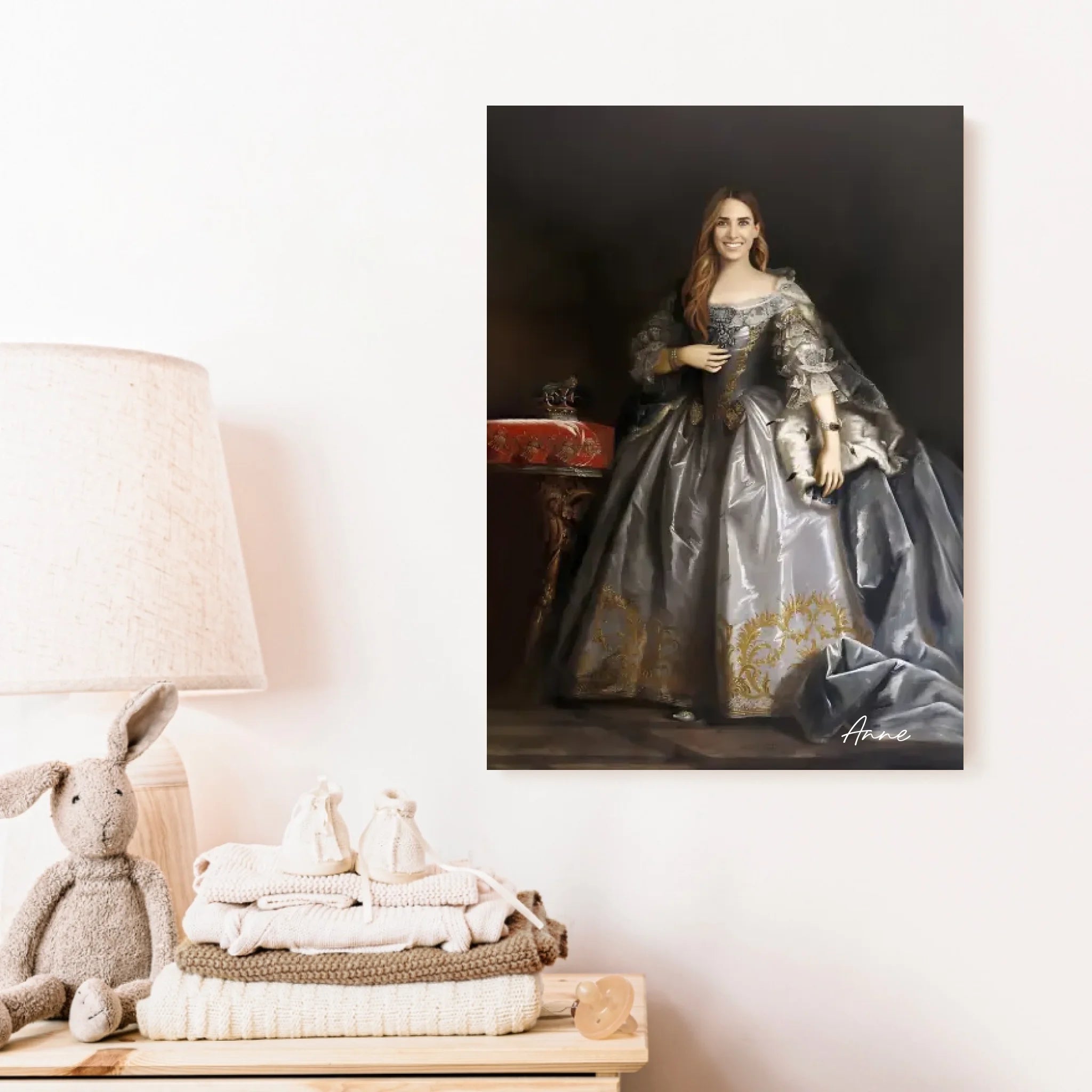 Tableau Personnalisé Portrait de Femme Anne de Hanovre