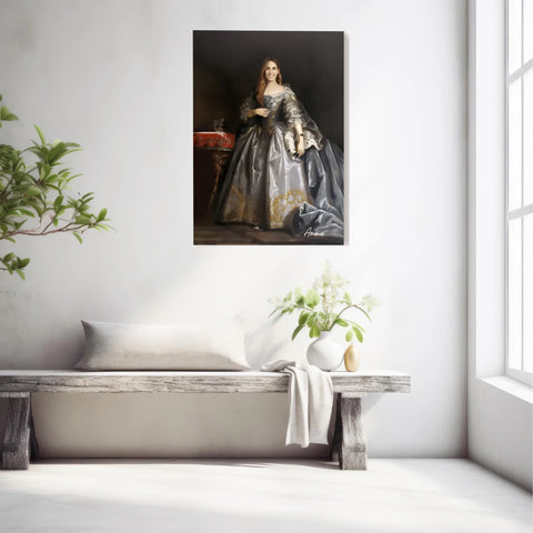 Tableau Personnalisé Portrait de Femme Anne de Hanovre