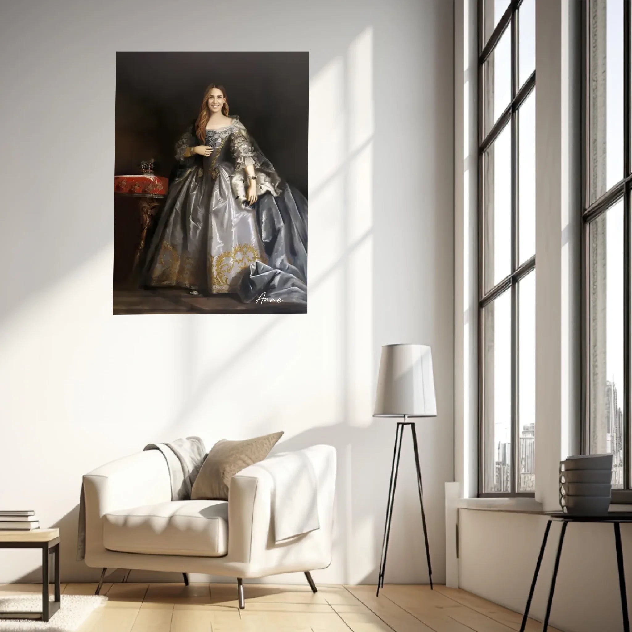 Tableau Personnalisé Portrait de Femme Anne de Hanovre