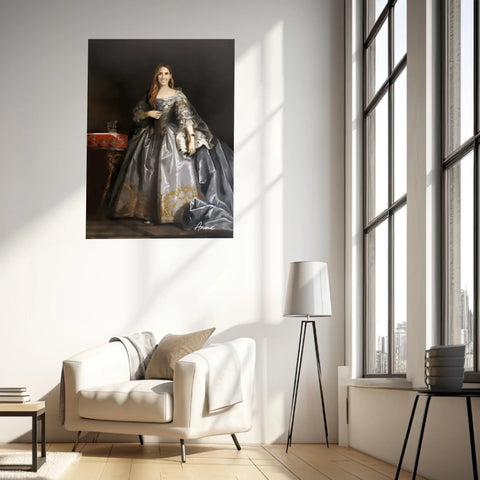 Tableau Personnalisé Portrait de Femme Anne de Hanovre