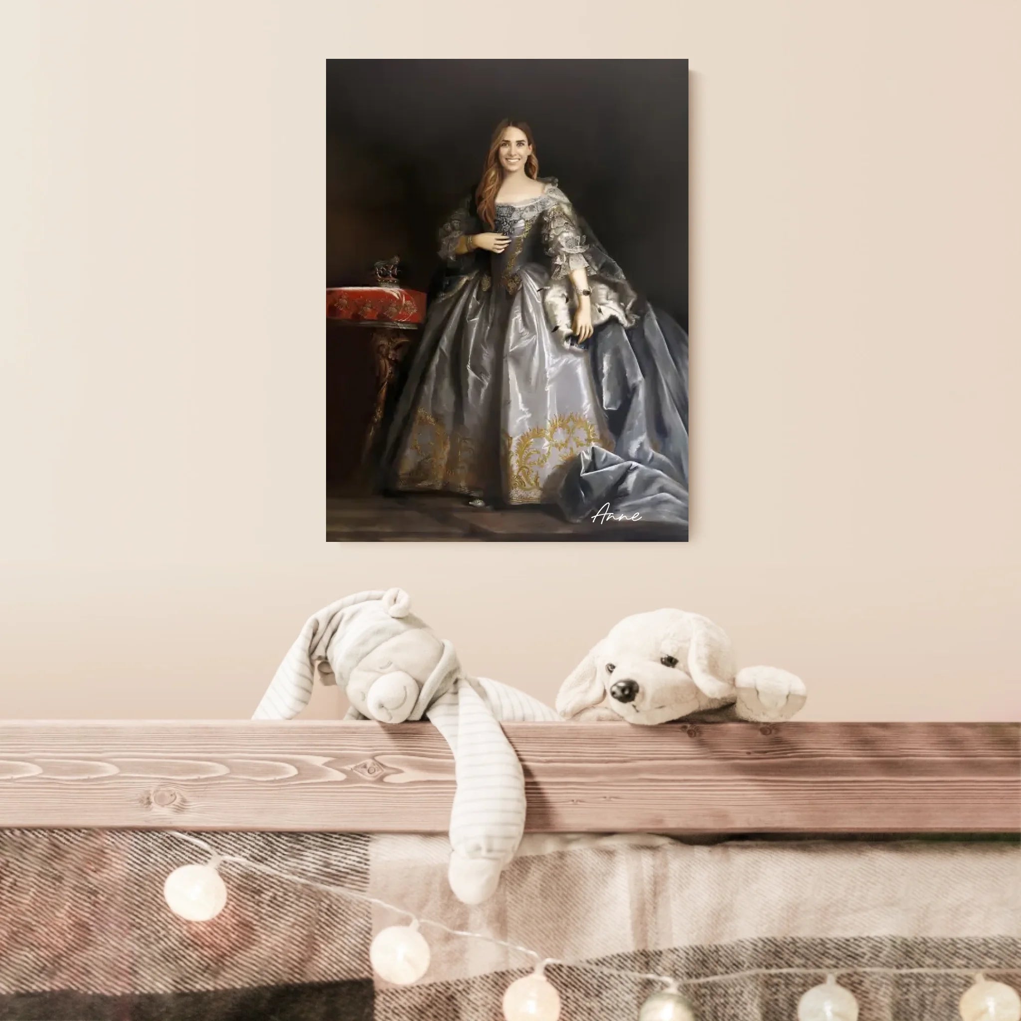 Tableau Personnalisé Portrait de Femme Anne de Hanovre