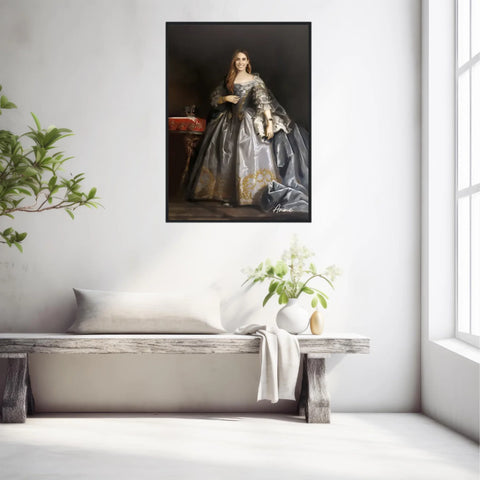 Tableau Personnalisé Portrait de Femme Anne de Hanovre
