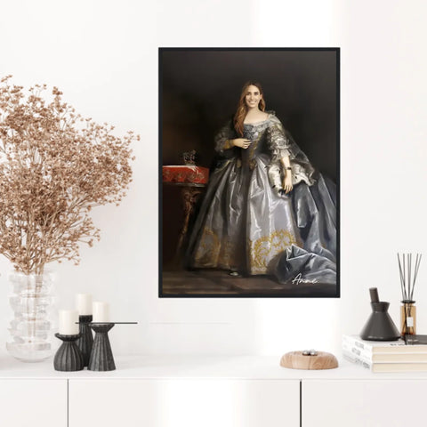 Tableau Personnalisé Portrait de Femme Anne de Hanovre