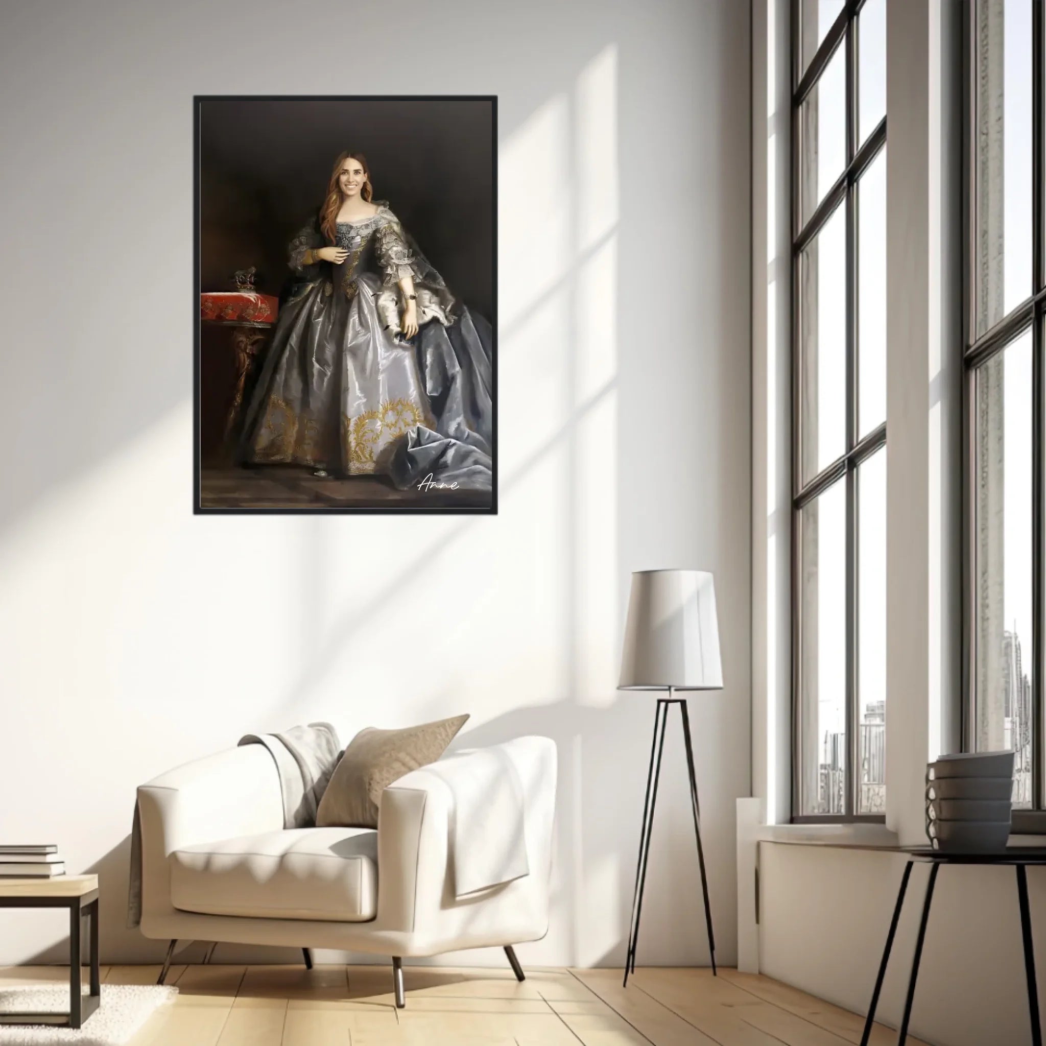 Tableau Personnalisé Portrait de Femme Anne de Hanovre