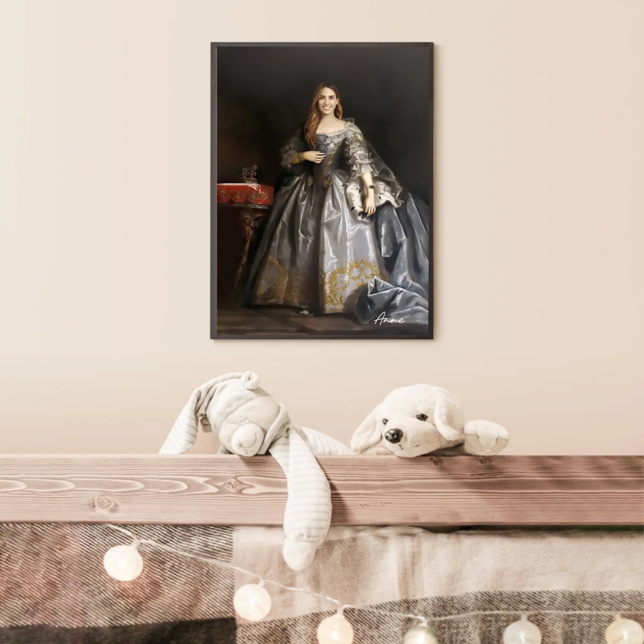 Tableau Personnalisé Portrait de Femme Anne de Hanovre
