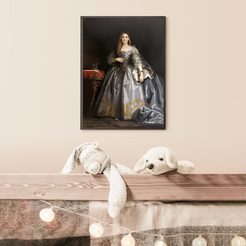 Tableau Personnalisé Portrait de Femme Anne de Hanovre