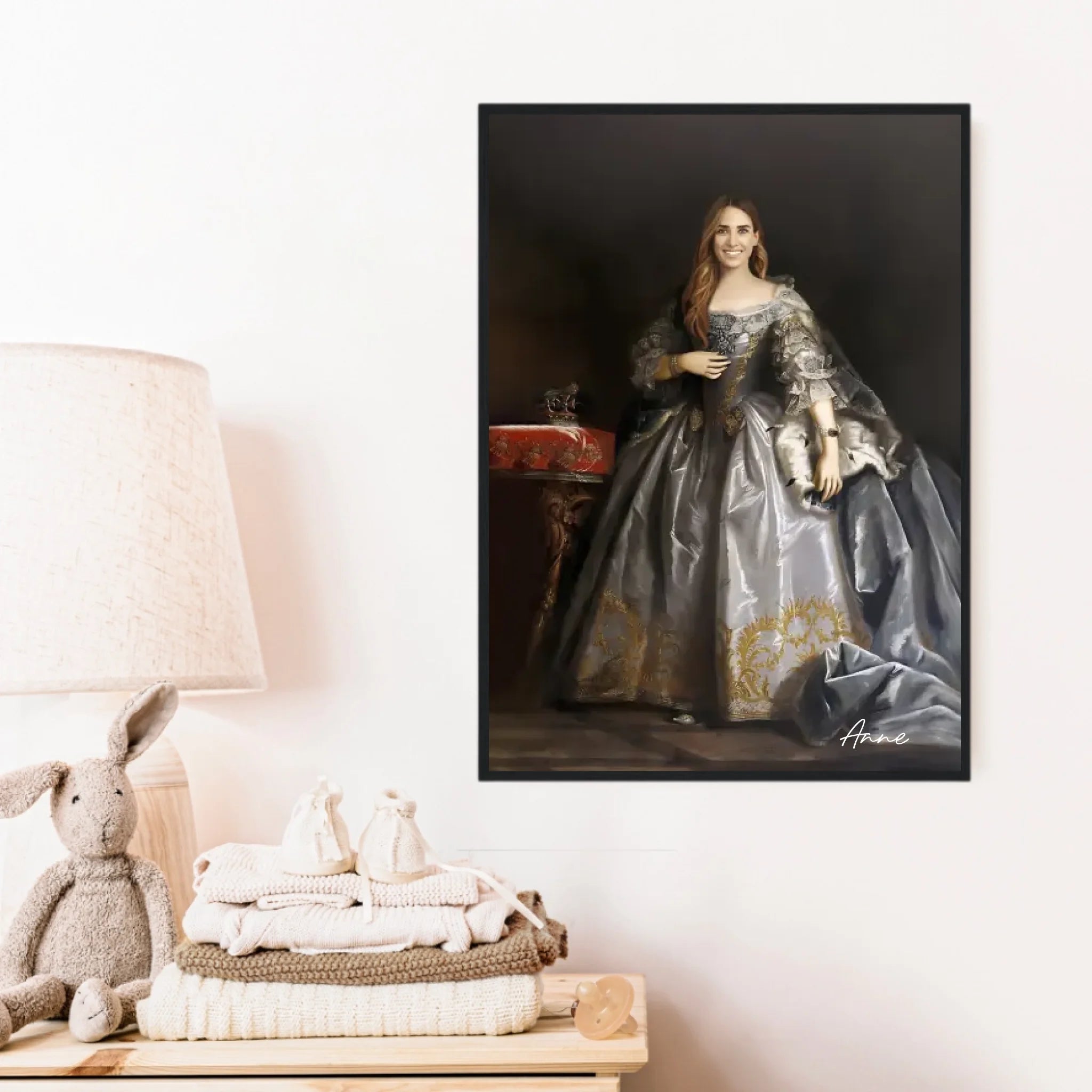 Tableau Personnalisé Portrait de Femme Anne de Hanovre
