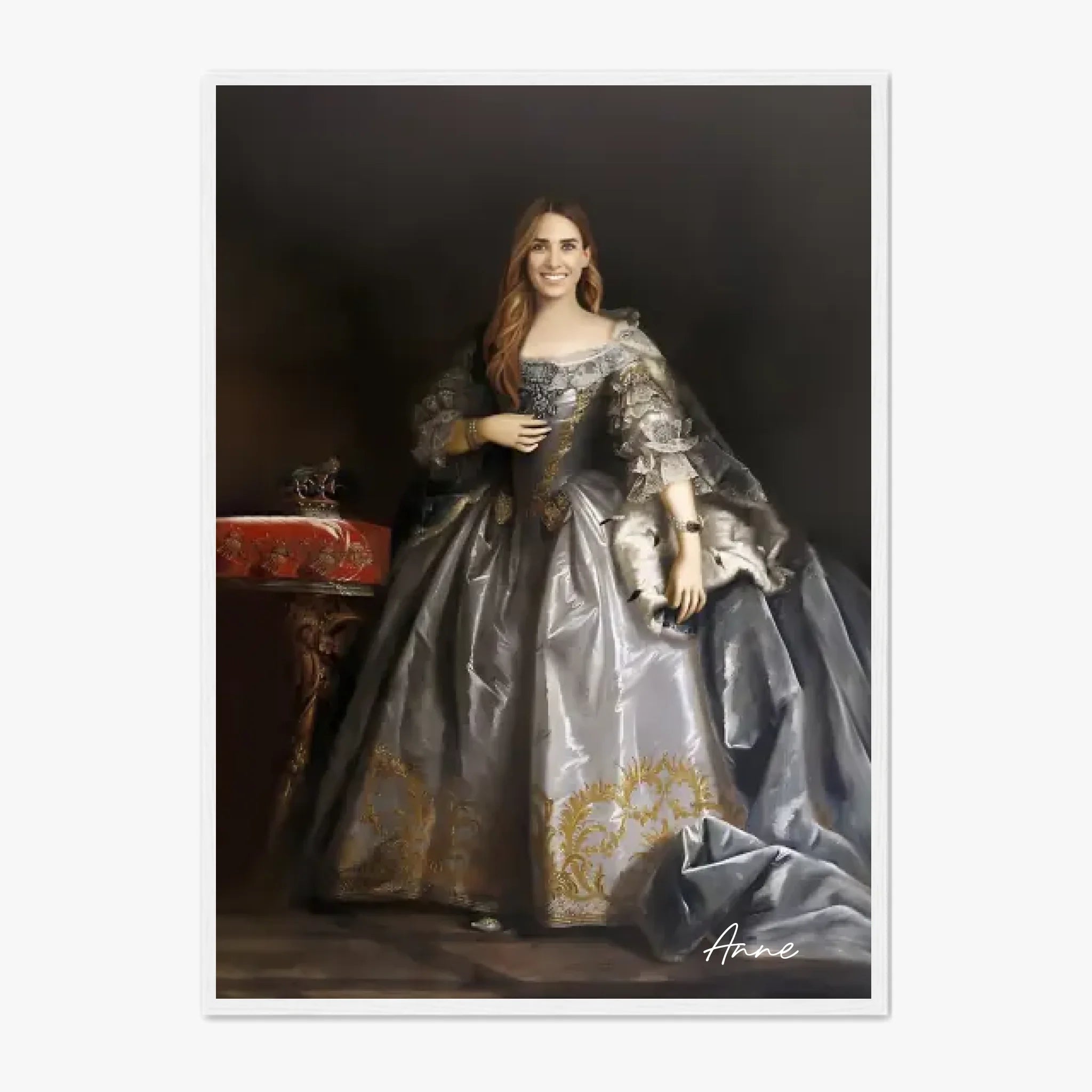 Tableau Personnalisé Portrait de Femme Anne de Hanovre
