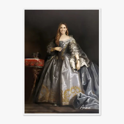 Tableau Personnalisé Portrait de Femme Anne de Hanovre
