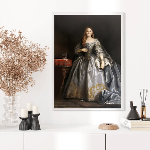 Tableau Personnalisé Portrait de Femme Anne de Hanovre