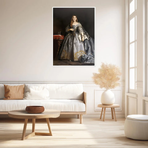 Tableau Personnalisé Portrait de Femme Anne de Hanovre