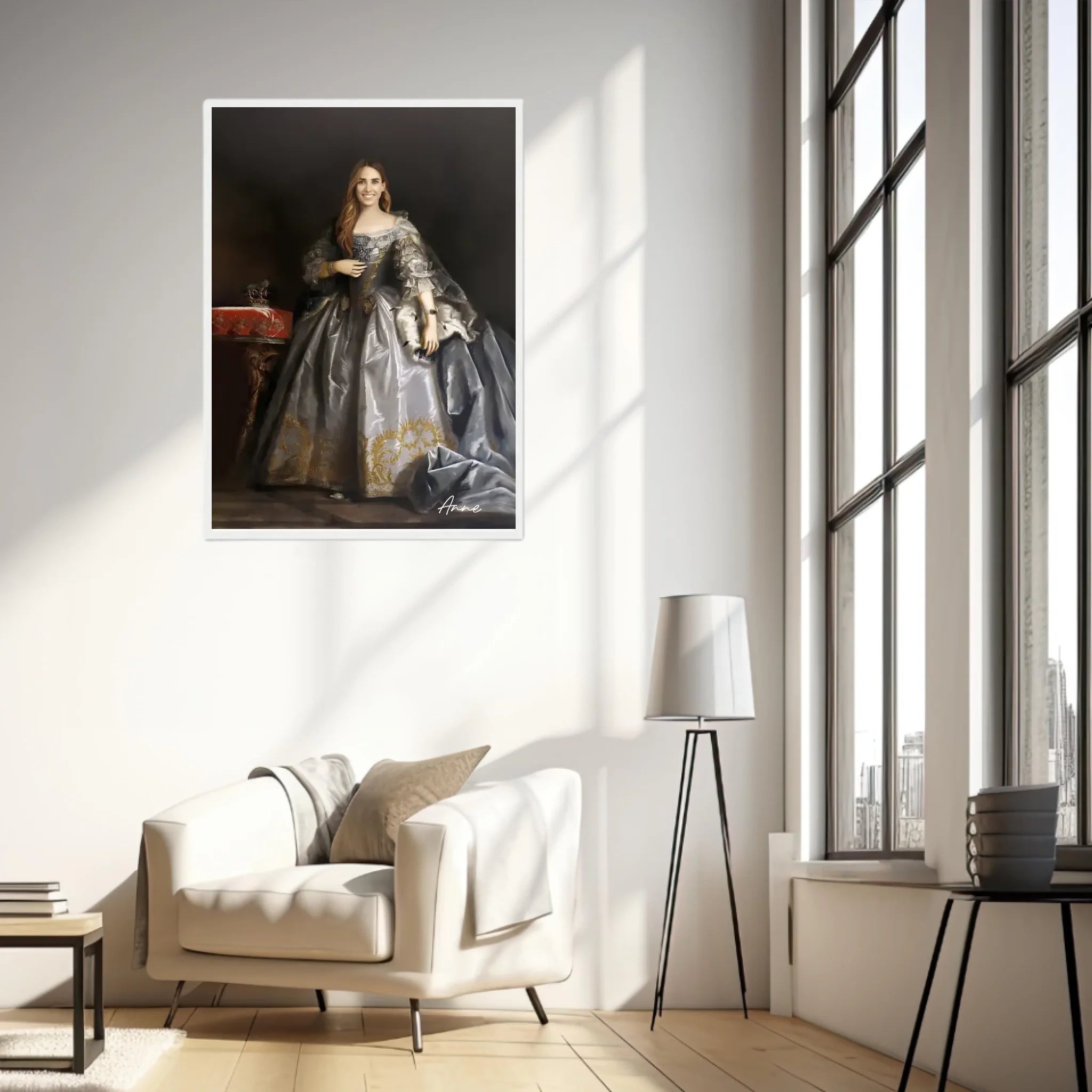 Tableau Personnalisé Portrait de Femme Anne de Hanovre
