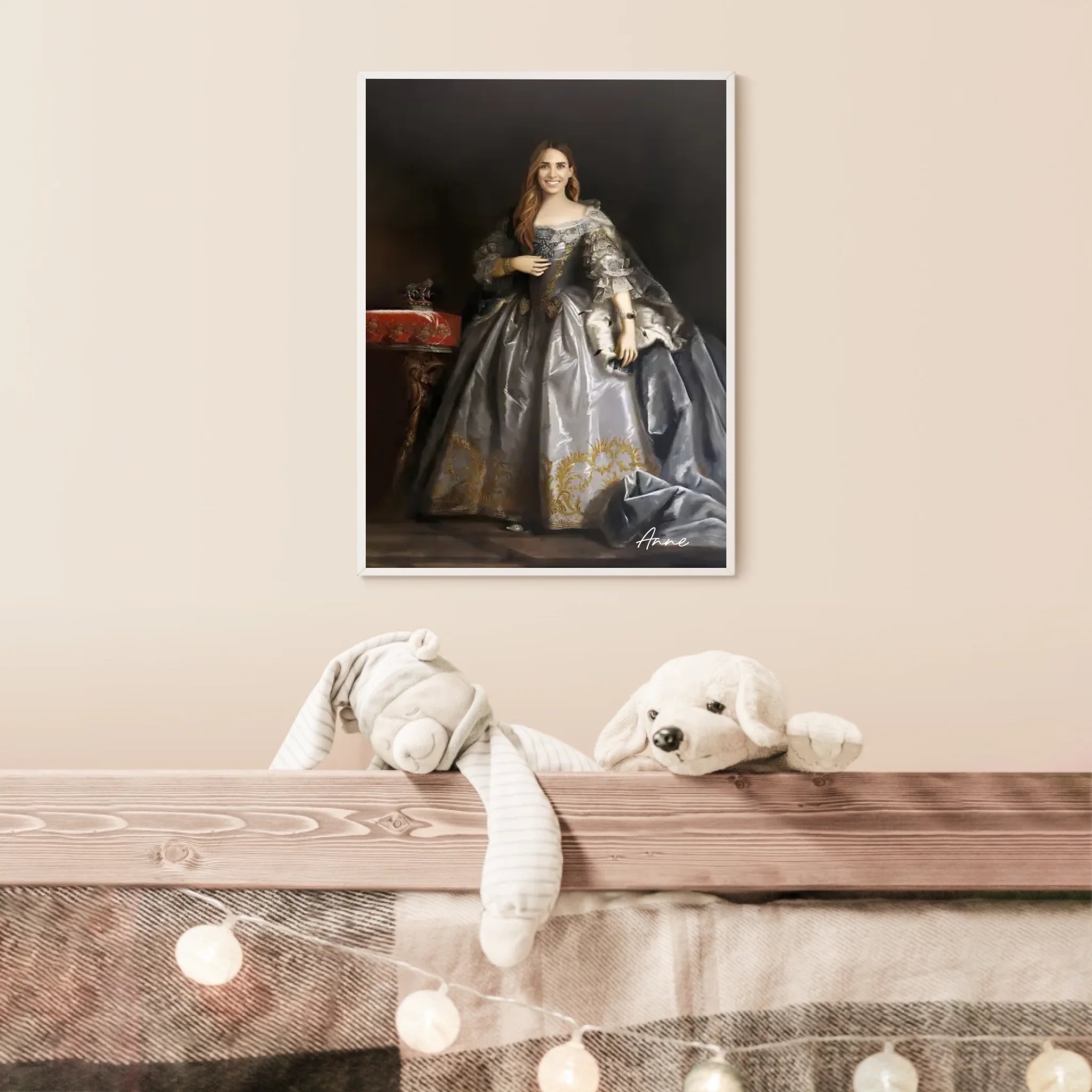 Tableau Personnalisé Portrait de Femme Anne de Hanovre