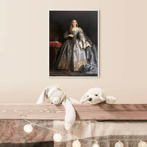 Tableau Personnalisé Portrait de Femme Anne de Hanovre