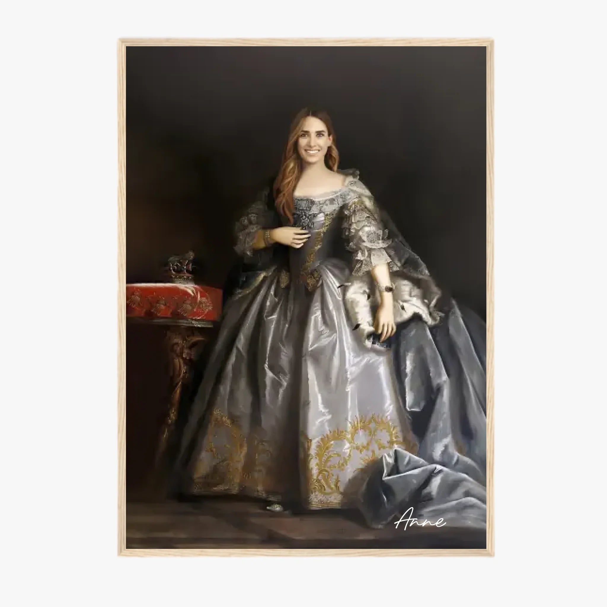 Tableau Personnalisé Portrait de Femme Anne de Hanovre