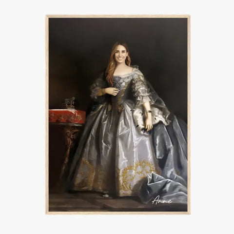 Tableau Personnalisé Portrait de Femme Anne de Hanovre