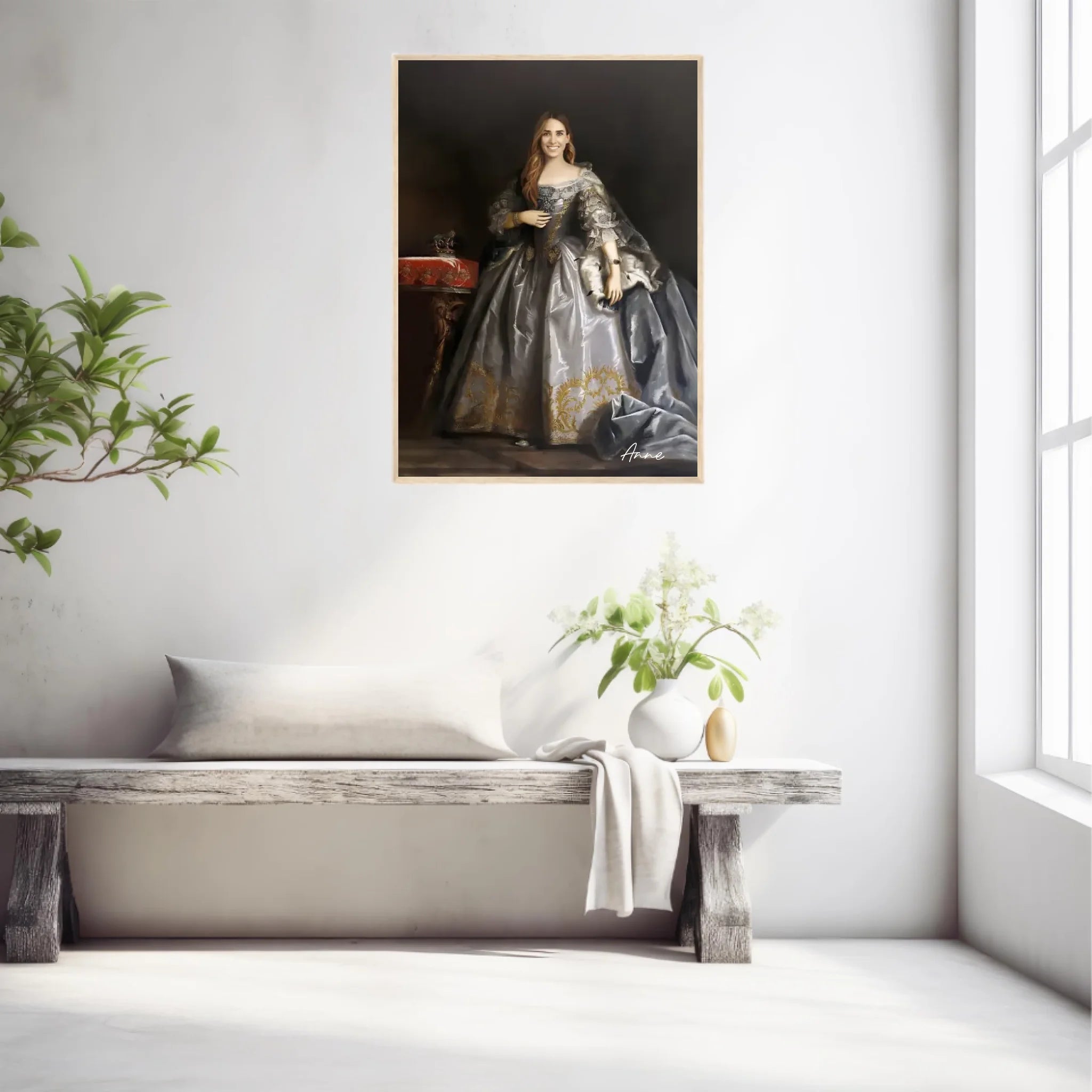 Tableau Personnalisé Portrait de Femme Anne de Hanovre