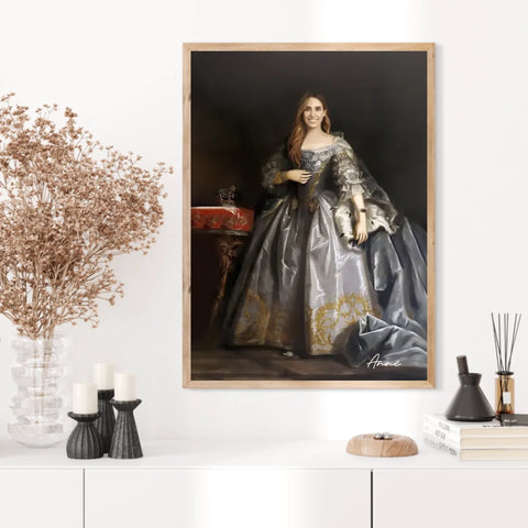 Tableau Personnalisé Portrait de Femme Anne de Hanovre