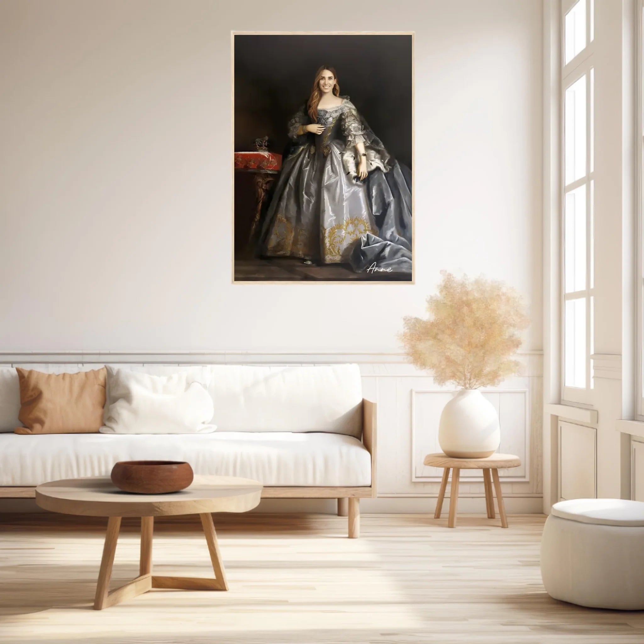 Tableau Personnalisé Portrait de Femme Anne de Hanovre