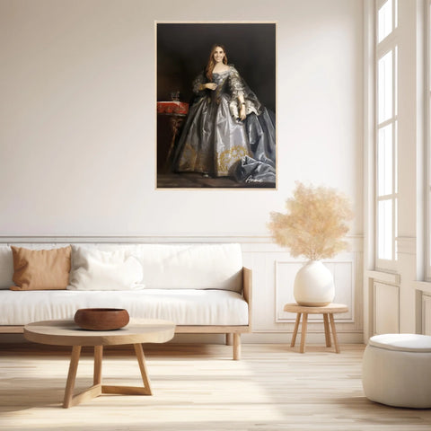 Tableau Personnalisé Portrait de Femme Anne de Hanovre