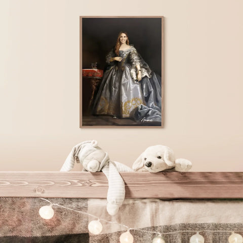 Tableau Personnalisé Portrait de Femme Anne de Hanovre