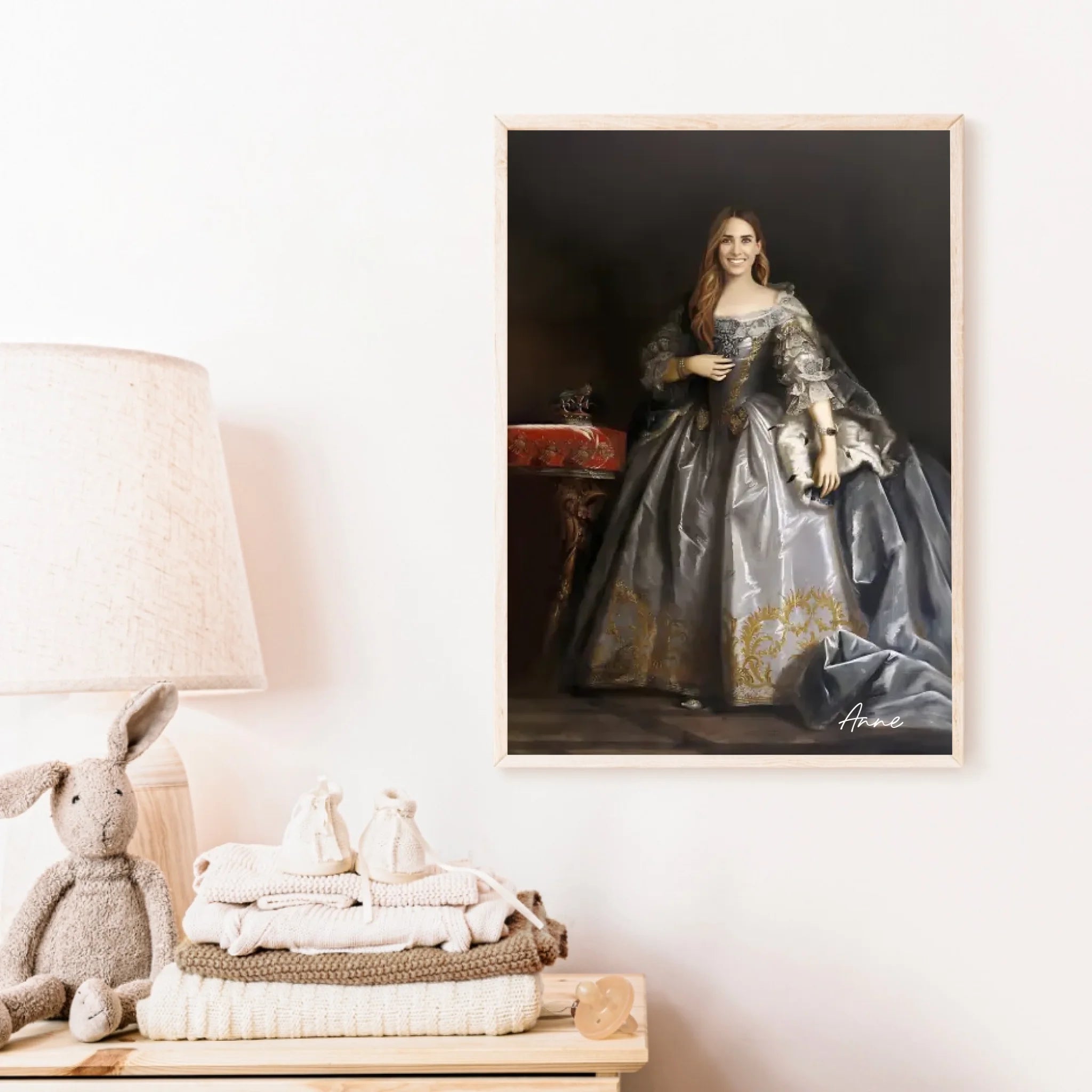 Tableau Personnalisé Portrait de Femme Anne de Hanovre